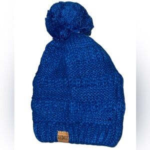 Redess Kids Unisex Beanie Pom Pom Cable Knit